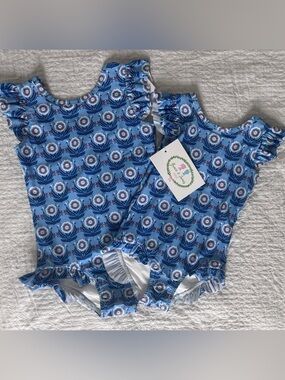 NWT Grace & James Frances One-Piece Swimsuit for Kids